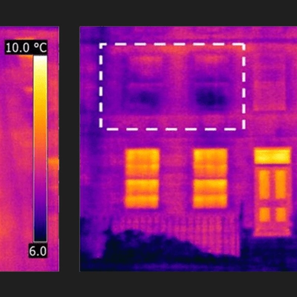losing heat through windows and doors